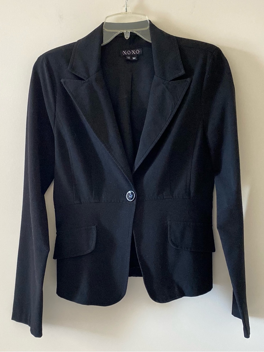 XOXO Women’s Black Blazer Jacket - M - Pre-owned